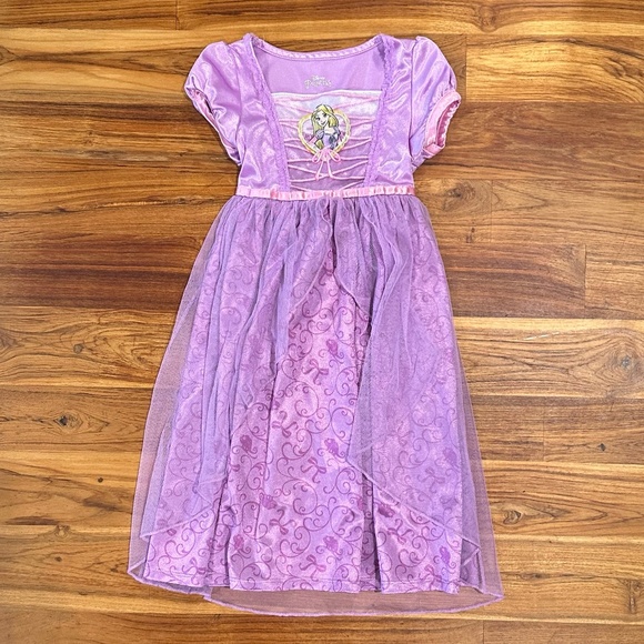 Kids Disney Princess Rapunzel Dress Up Nightgown Size 3T - Picture 1 of 3